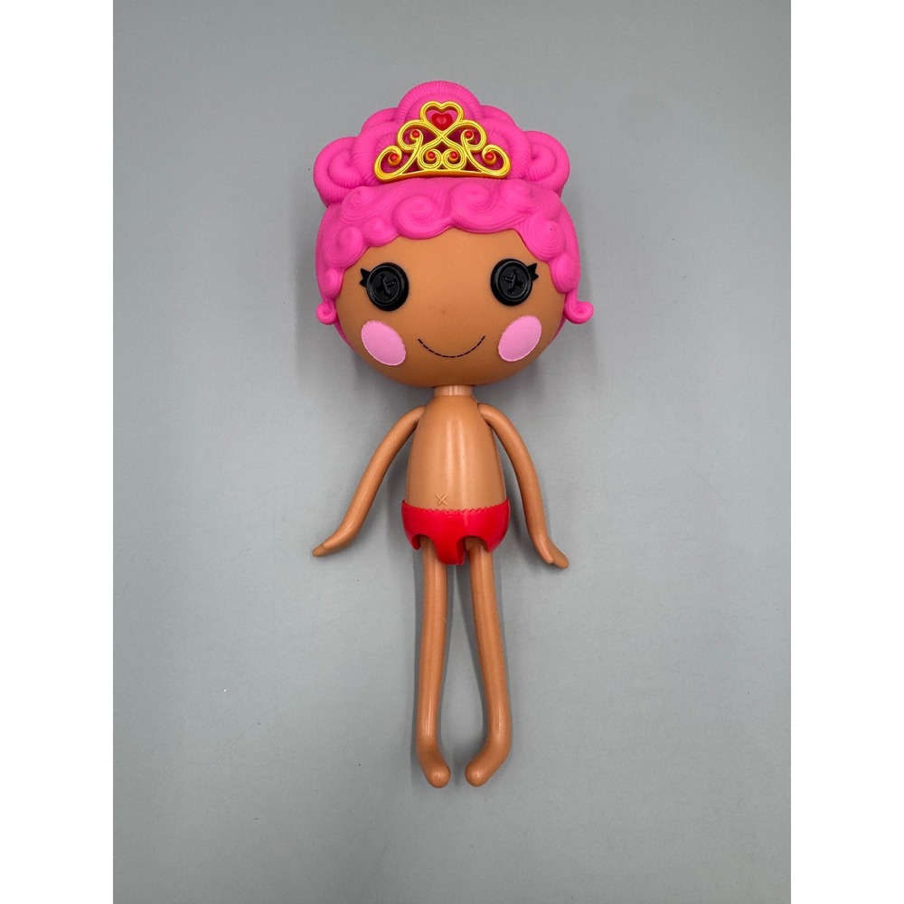 MGA Lalaloopsy Sew Royal Princess Party Crumpet Heart Doll No Clothes 13"